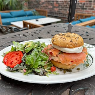 Lox (Salmon) Bagel