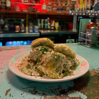 Cathead Biscuit & Sausage Gravy