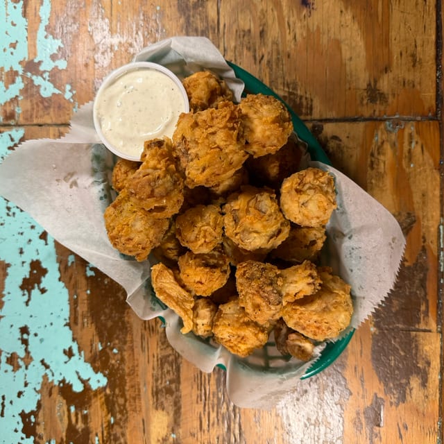 Fried Mushrooms.